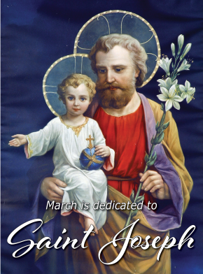 March 2025 dedicated to St Joseph